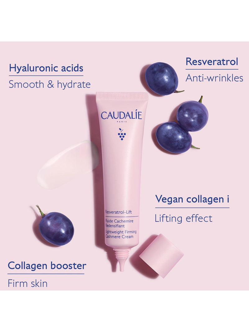 Caudalie Resveratrol-Lift Lightweight Firming Cashmere Cream 40ml - British product