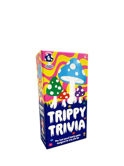 John Lewis Trippy Trivia Mushroom-Themed Fast-Paced Game with 250 Questions- Buy online at McGrocer