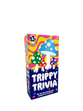 Lucky Egg Trippy Trivia mushroom-themed board game with grabbers and tokens, UK version