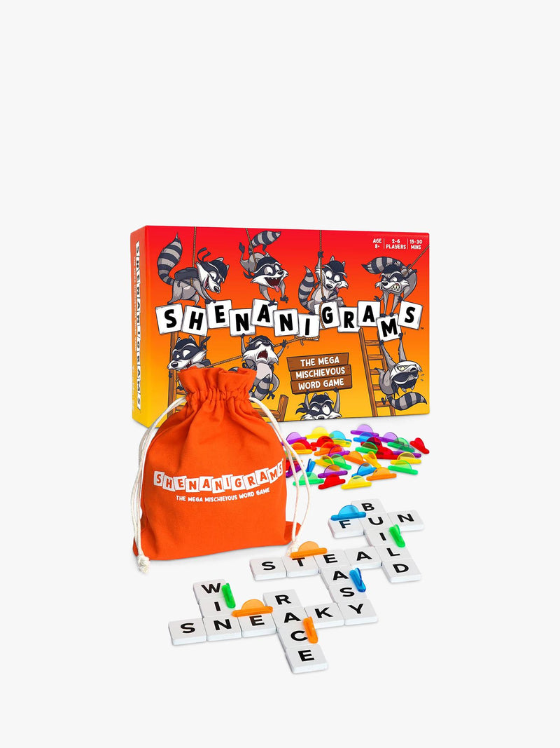 Happy Yeti Games tile-based word game for ages 8 plus - British product