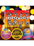 Happy Yeti Games tile-based word game for ages 8 plus - British product