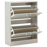 GFW Stirling Shoe Storage Cabinet - Grey