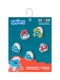 Crocs Smurfs Jibbitz charms pack of 5 (British brand)