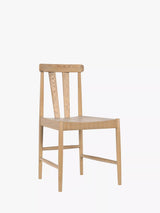 John Lewis Laura Ashley Braystone Dining Chairs, Set of 2, Washed Oak- Buy online at McGrocer