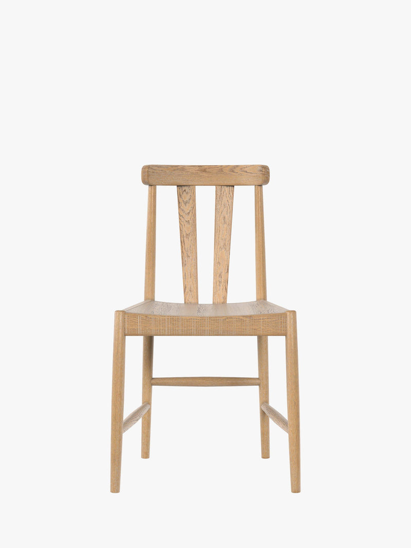 Laura Ashley Braystone washed oak dining chairs set of 2 - British product