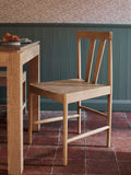 Laura Ashley Braystone washed oak dining chairs set of 2 - British product