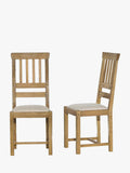 Laura Ashley Milton dining chair oak set of 2 - British product