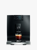 JURA C8 coffee machine in black, UK version