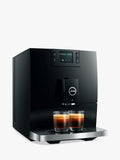 JURA C8 coffee machine in black, UK version