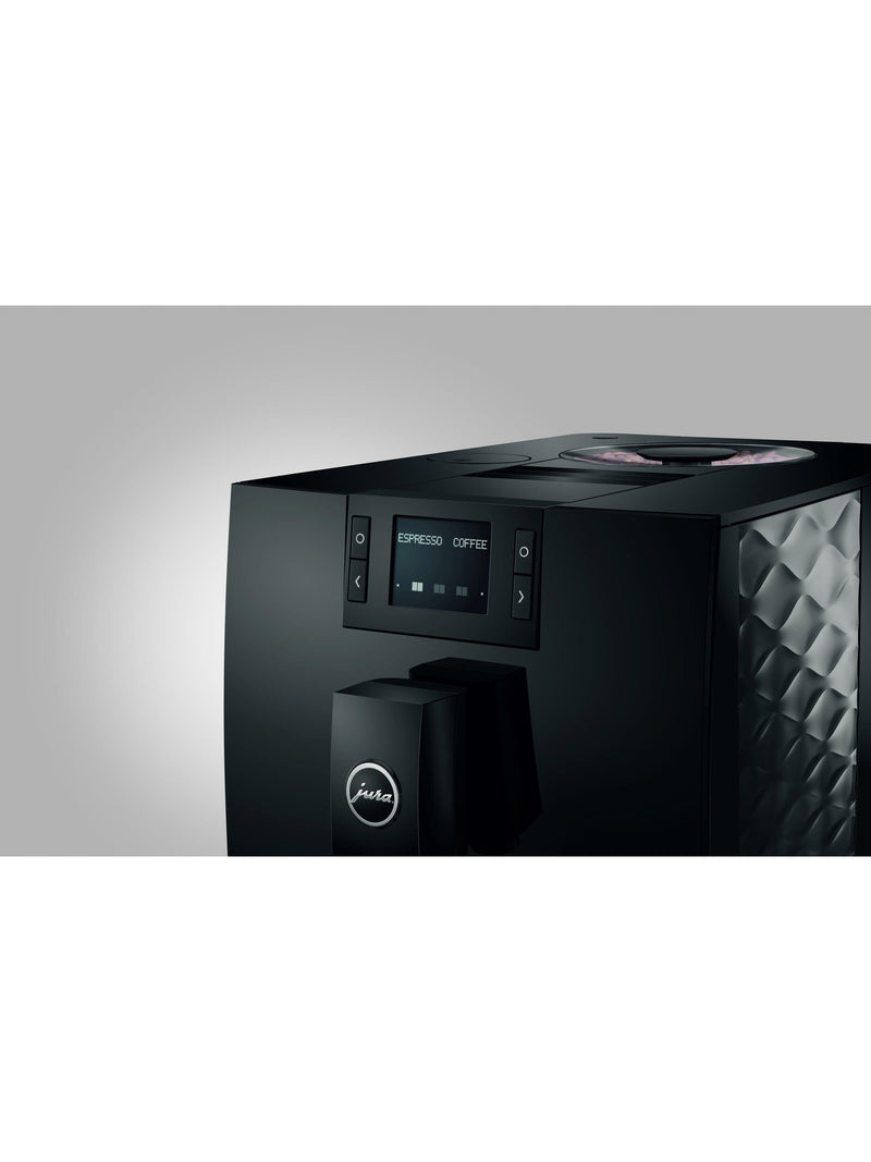 JURA C8 coffee machine in black, UK version