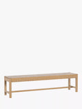 Laura Ashley Braystone dining bench washed oak (British brand)