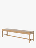 Laura Ashley Braystone dining bench washed oak (British brand)