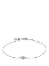John Lewis DPT Antwerp Galaxy Diamond Circle Bracelet 17.5cm- Buy online at McGrocer