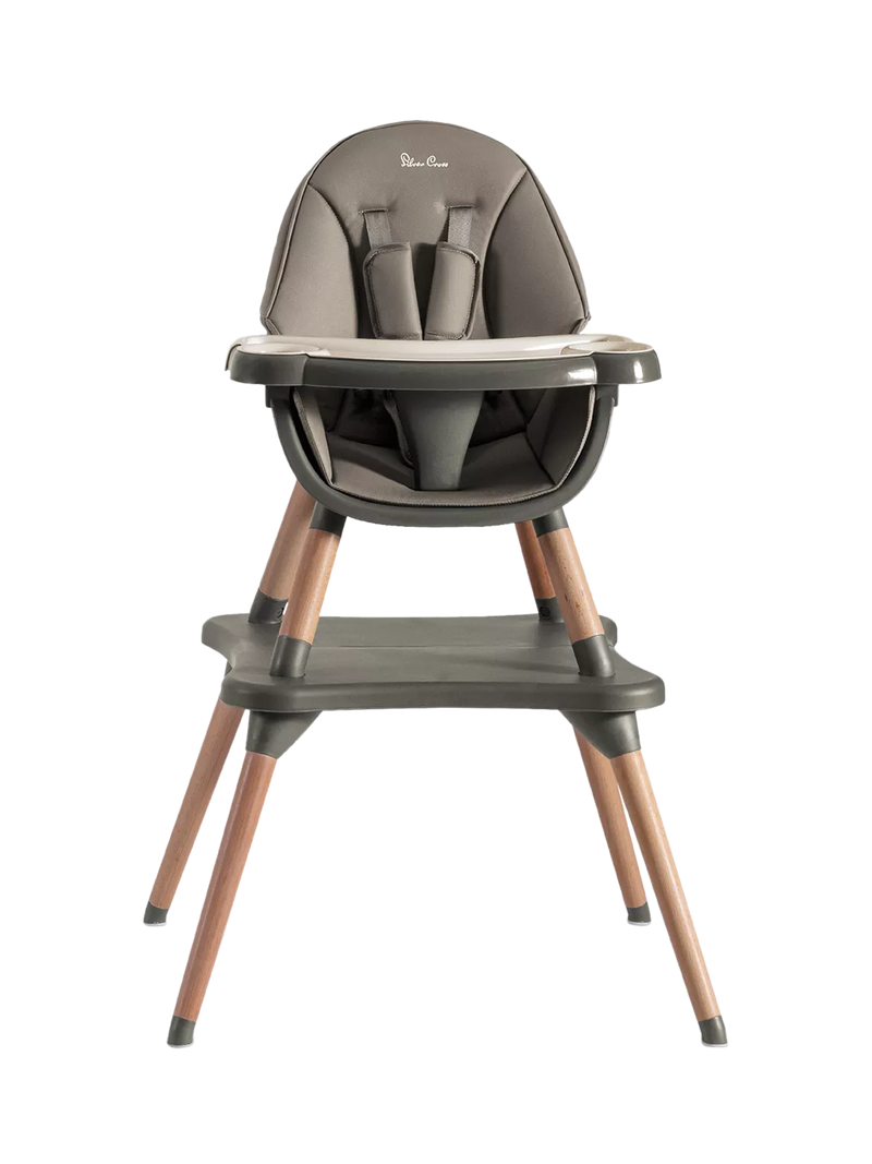 Silver Cross 4-in-1 Eat & Play Highchair, Grey - Stone