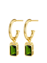 John Lewis DPT Antwerp Diopside Drop Earrings Gold- Buy online at McGrocer
