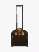 John Lewis Bric's Life Carry-On Wheeled Laptop Suitcase Bag, Green Olive- Buy online at McGrocer
