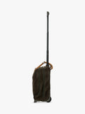 Bric's Life carry-on trolley laptop bag in green olive (British brand)
