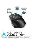 JLab Wireless Bluetooth Mouse Black - British product