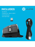 JLab Wireless Bluetooth Mouse Black - British product