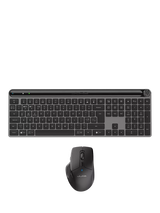 John Lewis JLab Epic Wireless Bluetooth Keyboard and JBuds Mouse Set, Black- Buy online at McGrocer
