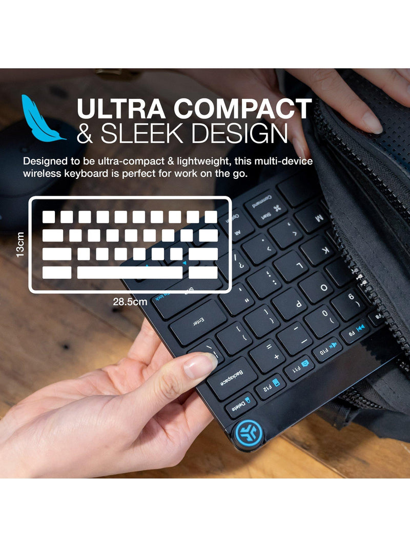 JLab wireless keyboard and mouse set black, imported from the UK
