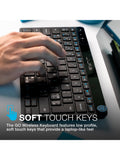 JLab wireless keyboard and mouse set black, imported from the UK