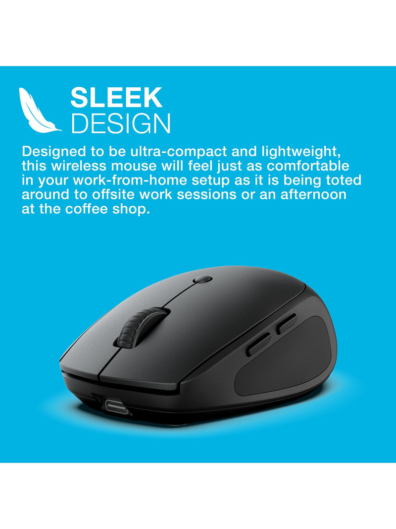JLab wireless keyboard and mouse set black, imported from the UK