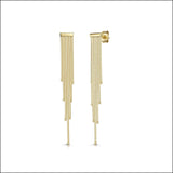 Jools by Jenny Brown beaded drop earrings 7cm, imported from the UK