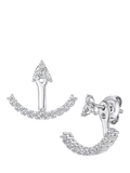 Jools by Jenny Brown cubic zirconia drop earrings, imported from the UK
