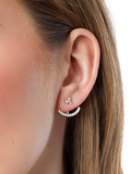 Jools by Jenny Brown cubic zirconia drop earrings, imported from the UK