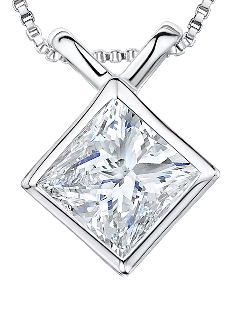 Jools by Jenny Brown cubic zirconia pendant 16mm, UK version