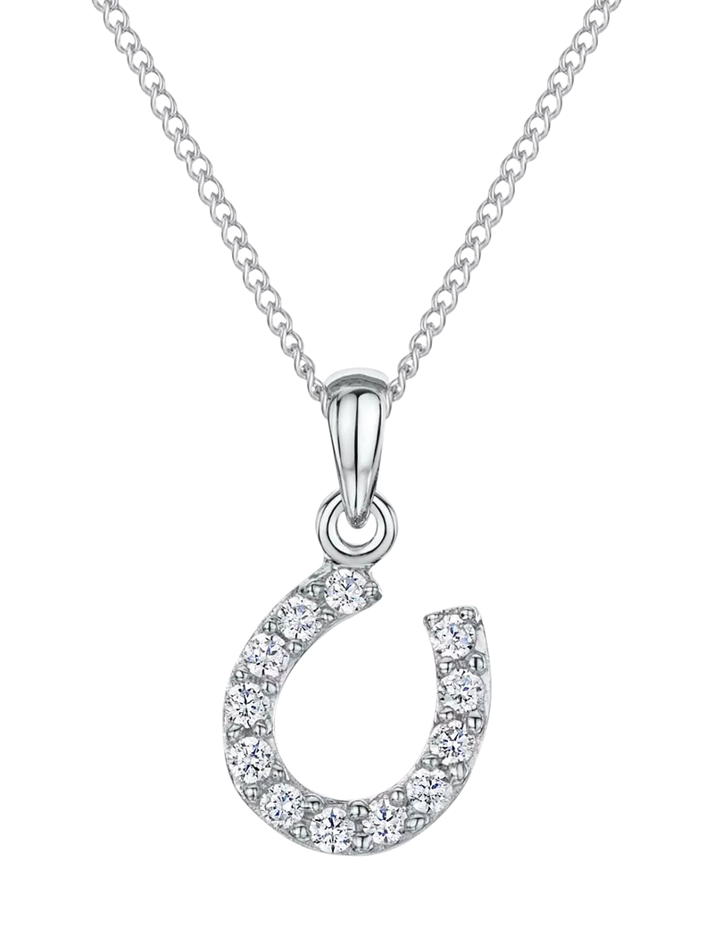 Jools by Jenny Brown horseshoe pendant necklace, imported from the UK