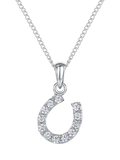 Jools by Jenny Brown horseshoe pendant necklace, imported from the UK