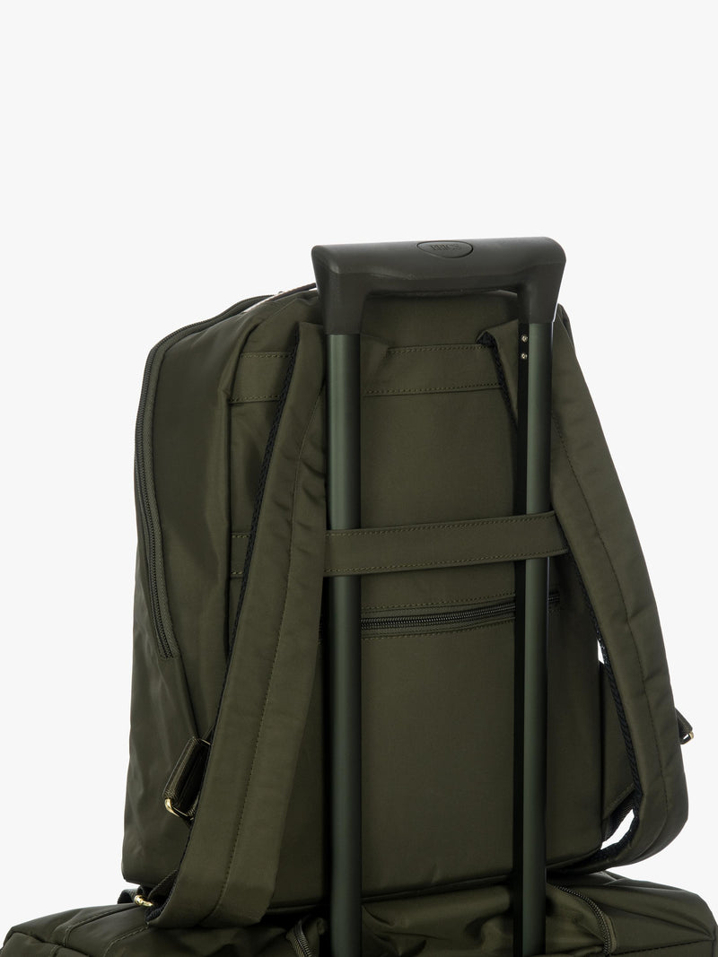 Bric's City Backpack in Olive (British brand)