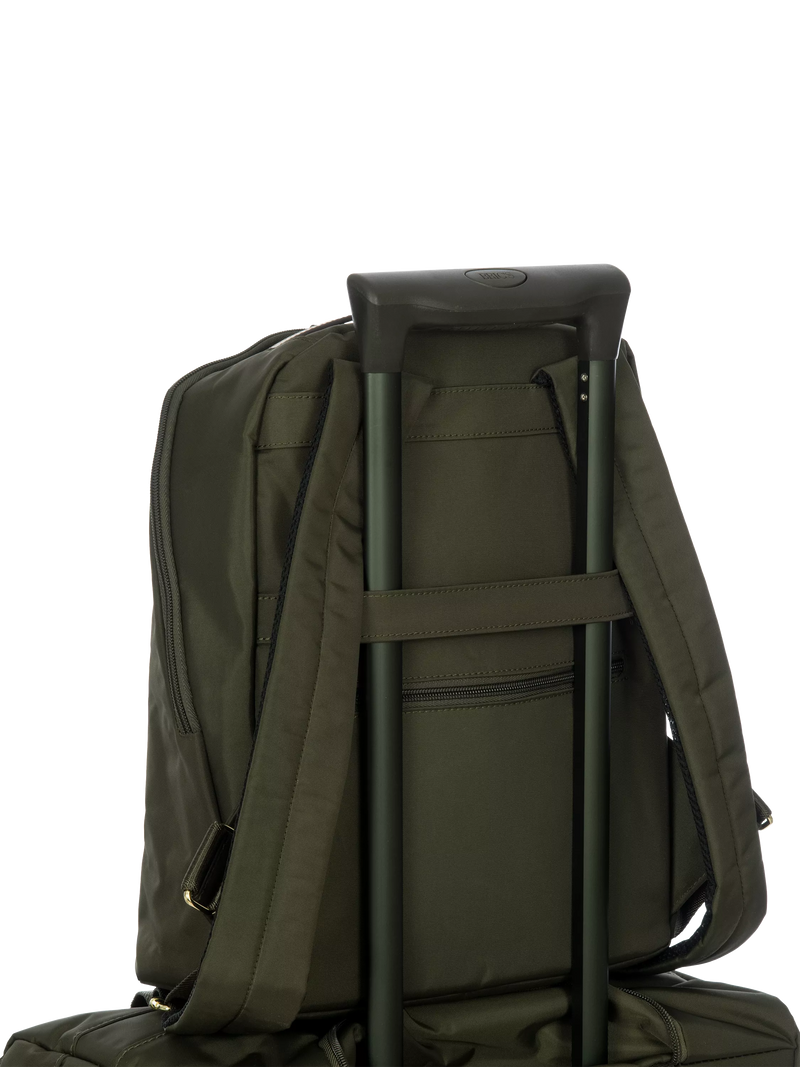 Bric's City Backpack in Olive (British brand)
