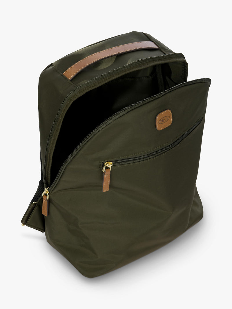 Bric's City Backpack in Olive (British brand)