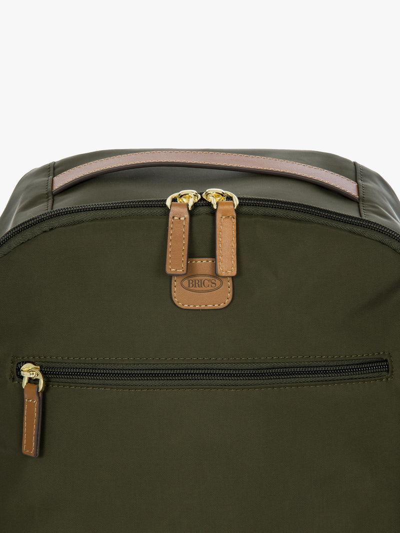 Bric's City Backpack in Olive (British brand)