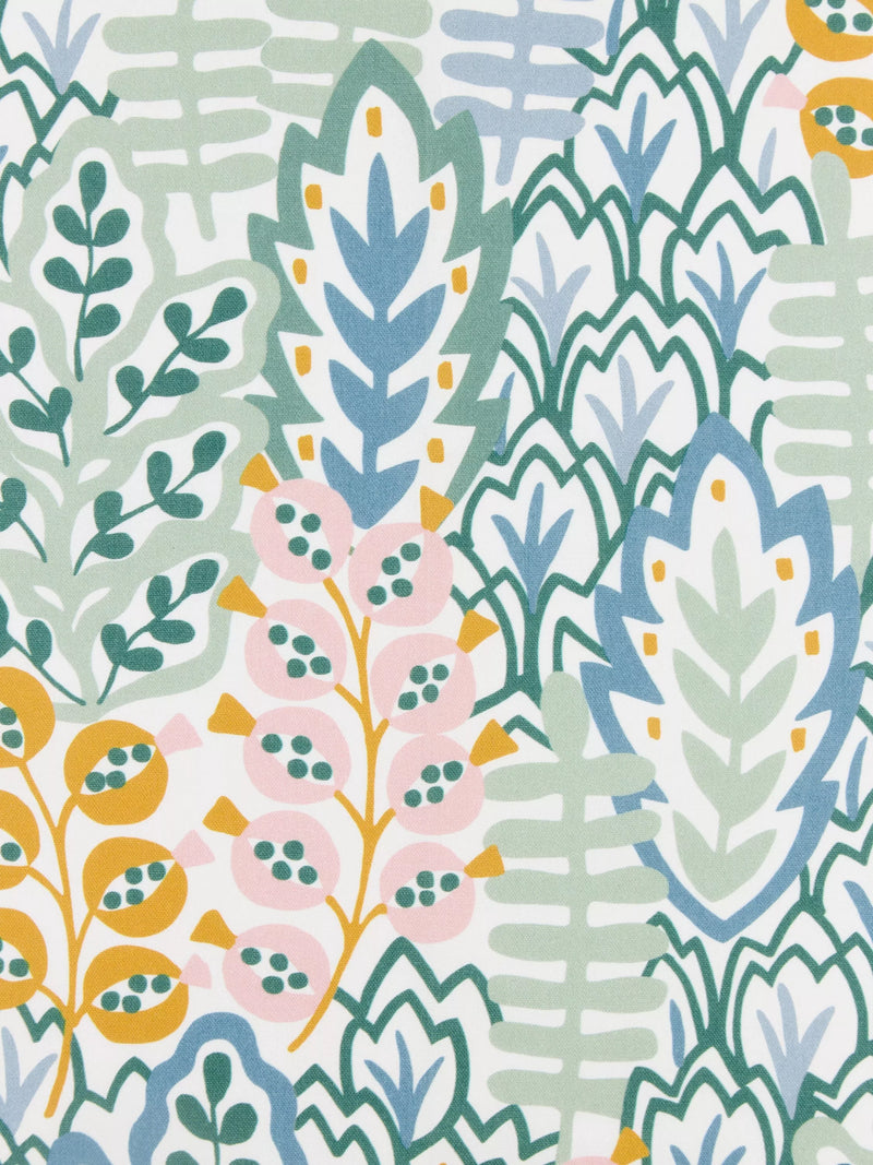 John Lewis Alva furnishing fabric Sage 100% cotton - British product