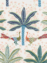 John Lewis John Lewis Peacock Palm Furnishing Fabric, Multi- Buy online at McGrocer
