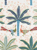 John Lewis Peacock Palm furnishing fabric 139cm, UK version