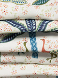 John Lewis Peacock Palm furnishing fabric 139cm, UK version