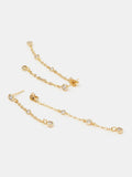 Accessorize gold-plated double diamanté necklace - British product