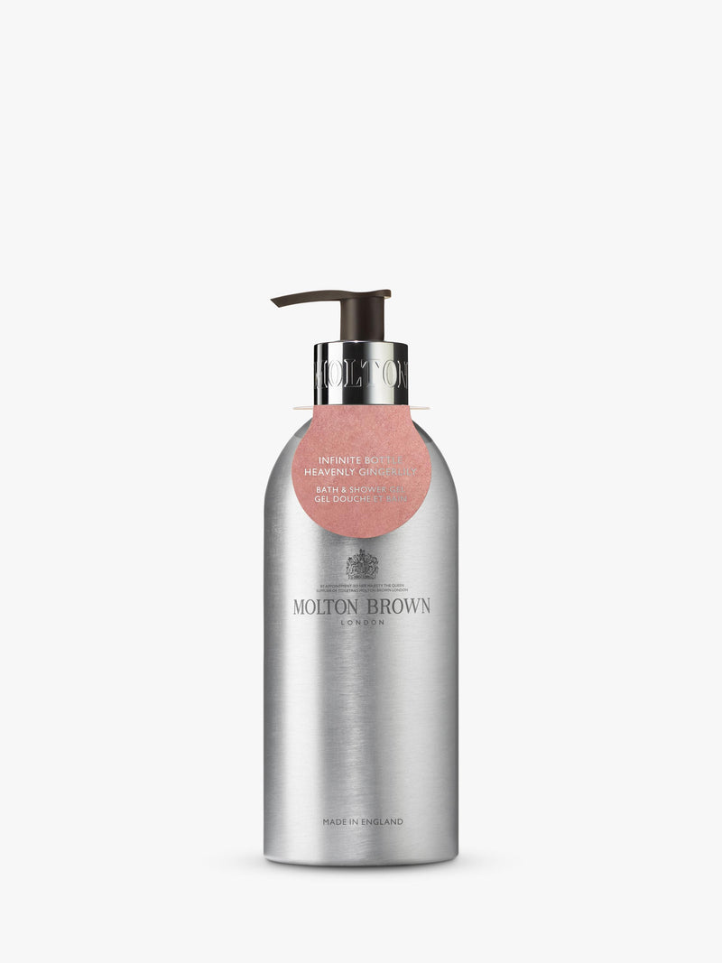 Molton Brown Heavenly Gingerlily bath and shower gel 400ml, imported from the UK