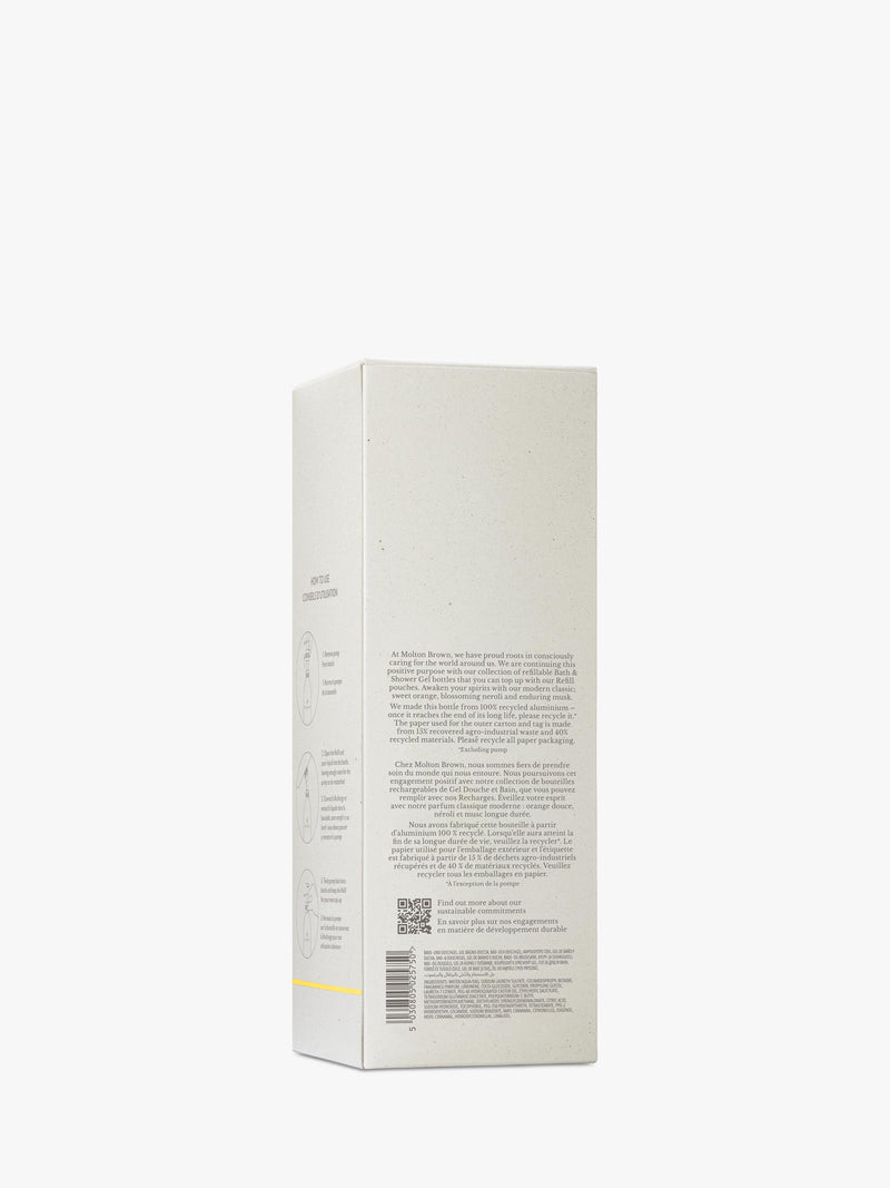 Molton Brown Heavenly Orange & Bergamot shower gel 400ml, imported from the UK