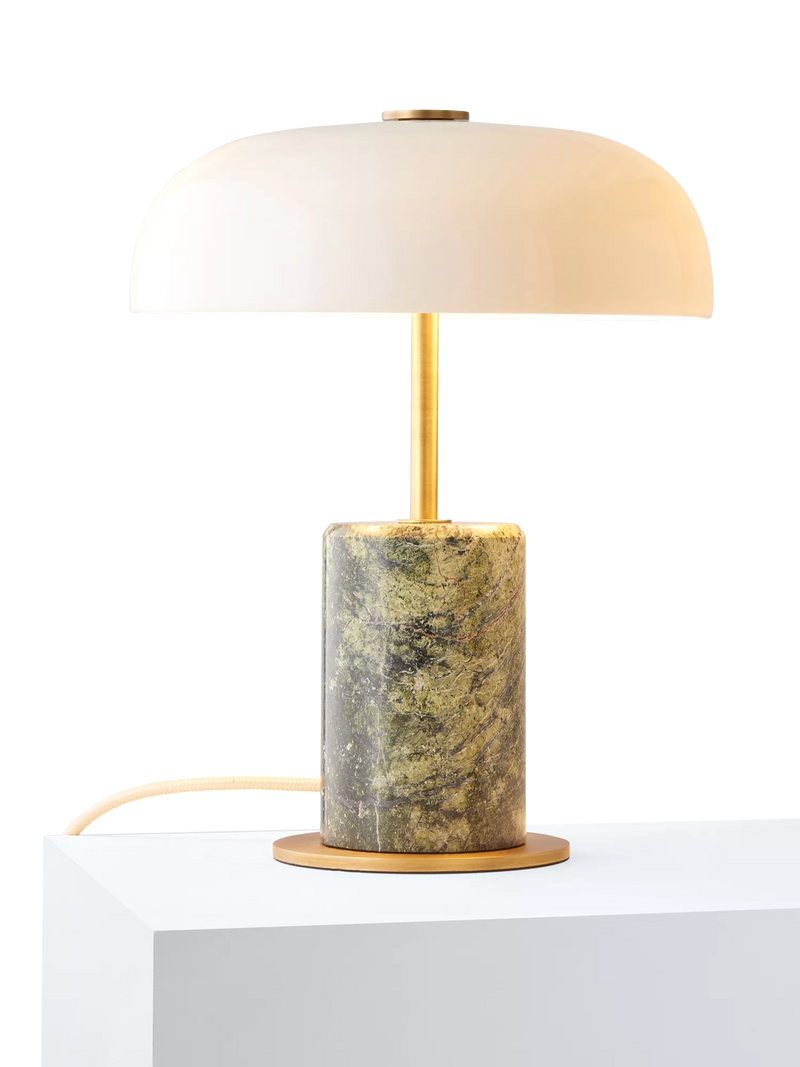 John Lewis Porcini green marble mini table lamp (British brand)