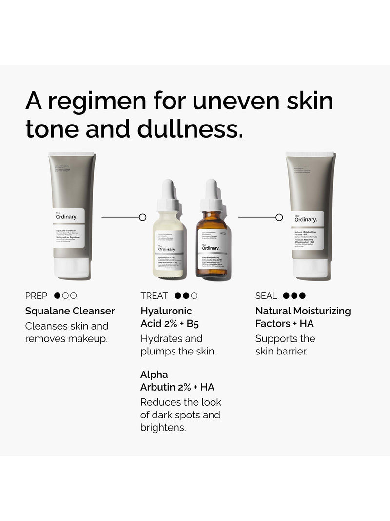 The Ordinary Alpha Arbutin 2% + HA serum 30ml, UK version