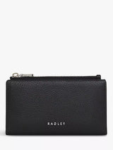John Lewis Radley Coin Street Grained Leather Bifold Purse, Black- Buy online at McGrocer