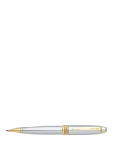 John Lewis Cross Bailey Ballpoint Pen, Silver/Gold- Buy online at McGrocer