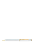 Cross Century II ballpoint pen silver gold finish, UK version