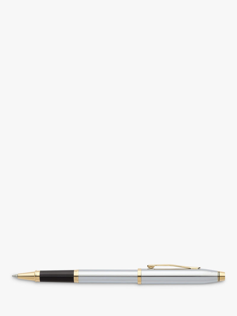 Cross Century II ballpoint pen silver gold (British brand)